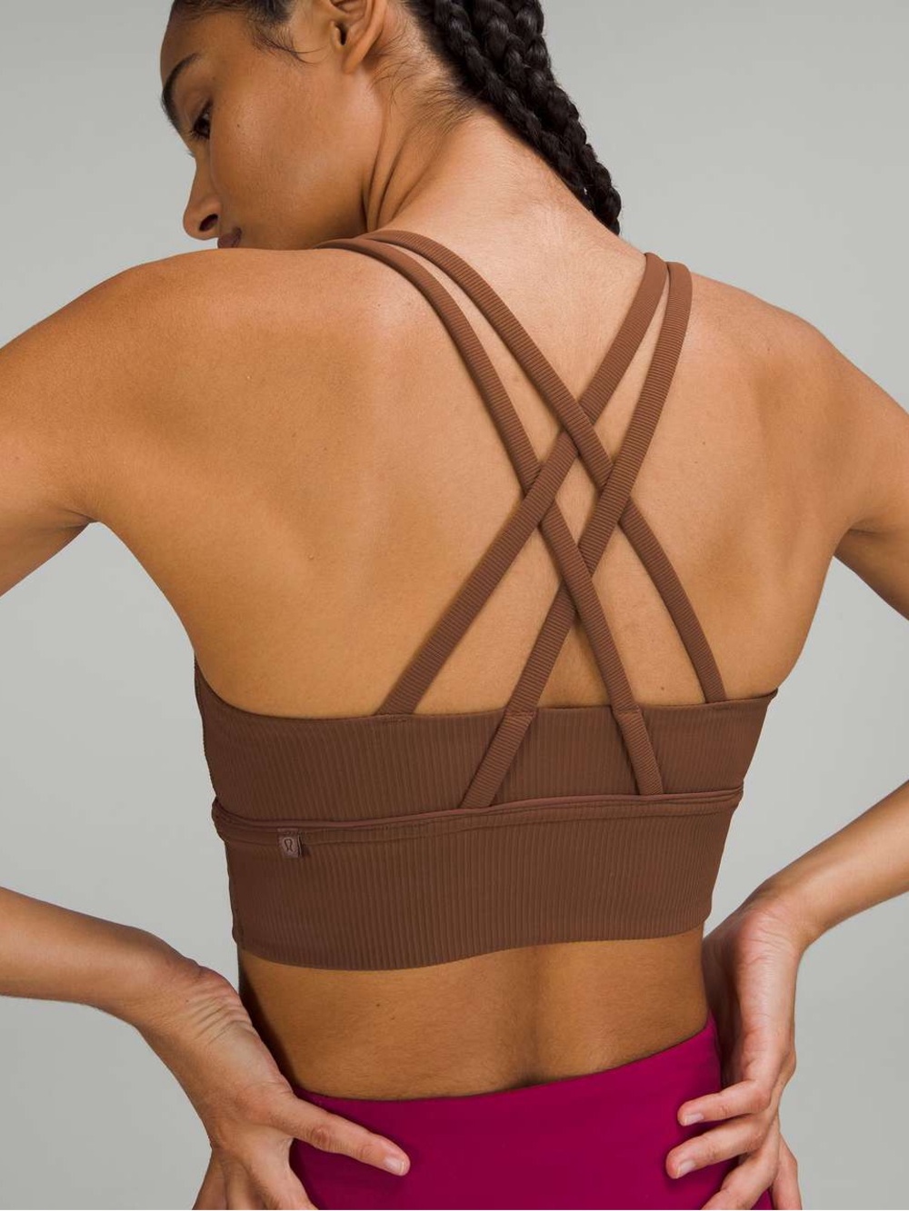Lululemon Energy Longline Ribbed Bra size 2